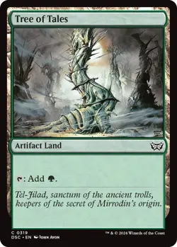 Tree of Tales C Commander: Duskmourn: House of Horror 319 NM MTG Magic - Image 1