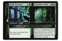 Walk-In Closet // Forgotten Cellar M Duskmourn: House of Horror 205 NM MTG Magic - Image 1