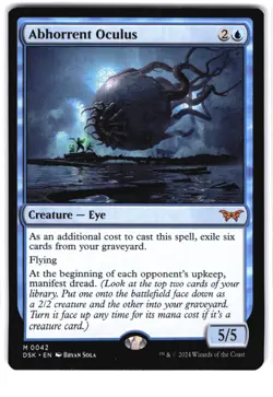 Abhorrent Oculus M Duskmourn: House of Horror 42 NM MTG Magic - Image 1