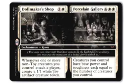 Dollmaker's Shop // Porcelain Gallery M Duskmourn: House of Horror 4 NM MTG Magi - Image 1