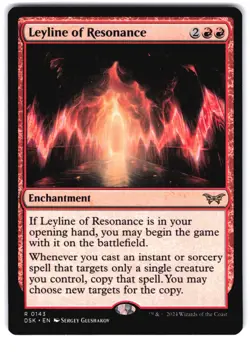 Leyline of Resonance R Duskmourn: House of Horror 143 NM MTG Magic - Image 1