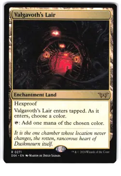 Valgavoth's Lair R Duskmourn: House of Horror 271 NM MTG Magic - Image 1