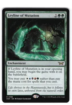 Leyline of Mutation R Duskmourn: House of Horror 188 NM MTG Magic - Image 1
