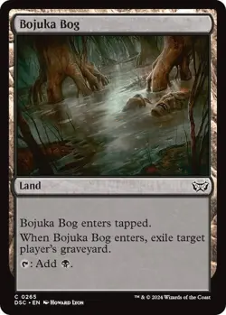 Bojuka Bog C Commander: Duskmourn: House of Horror 265 NM MTG Magic - Image 1