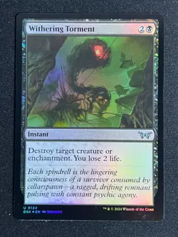 Withering Torment FOIL Duskmourn: House of Horror Play - Image 1