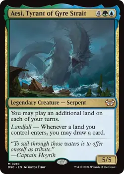 Aesi, Tyrant of Gyre Strait M Commander: Duskmourn: House of Horror - Image 1