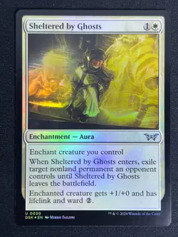 Sheltered by Ghosts FOIL Duskmourn: House of Horror Play - Image 1