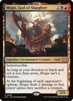 Mogis, God of Slaughter M Commander: Duskmourn: House of Horror 89 NM MTG Magic - Image 1