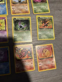 Pokemon TCG Team Rocket Unlimeted Lot - Dark set (9 Cards) - Image 3