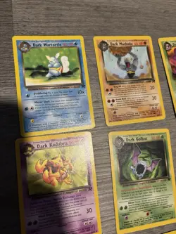 Pokemon TCG Team Rocket Unlimeted Lot - Dark set (9 Cards) - Image 5