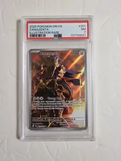 2023 POKEMON SVP EN BLACK STAR PROMO #044 CHARMANDER PSA 7 /ZAMAZENTA #201 PSA 7 - Image 4