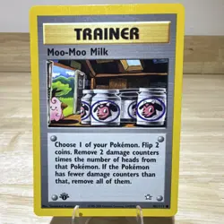 Pokemon Moo-Moo Milk Trainer 1st Edition Neo Genesis 101/111 2000 - Image 1