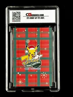 2024 Pokemon CG 9 TOGEPI Christmas Data TCG XMAS Holiday CGC PSA - Image 2