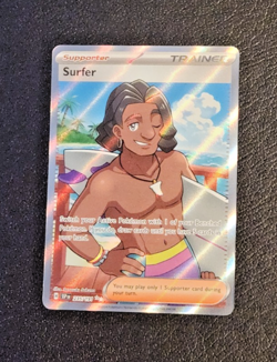 Surfer Ultra Rare Holo Full Art ( #235/191 Surging Sparks NM Pack Fresh Pokemon) - Image 1