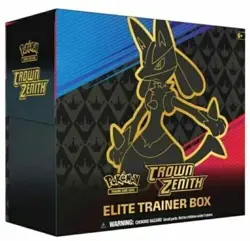 Pokemon TCG Crown Zenith Elite Trainer Box - Case of 10 820650871474 - Image 1