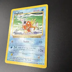 Pokemon Magikarp 035/102 Base Set Shadowless MP - Image 3