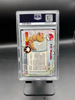1999 Weedle #13 Topps Tv Series Pokemon PSA 10 - Image 2