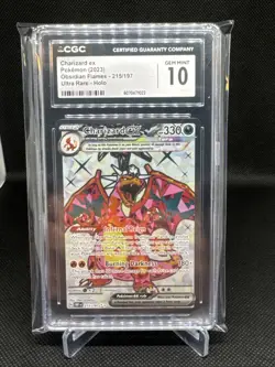 Charizard Ex Obsidian Flames Ultra Rare Holo 215/197 CGC 10 - Image 1