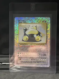 2002 Pokemon Legendary Collection Snorlax 64/110 Reverse Holo Foil WOTC Vintage - Image 1