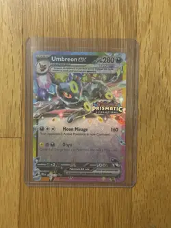 Pokemon Prismatic Evolutions Umbreon Stamped Surprise Box Promo 060/131 - Image 1