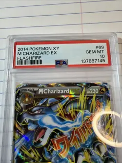 Pokemon M Charizard EX XY Flashfire Holo Rare #69 PSA 10 Gem Mint - Image 2