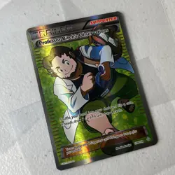 Professor Birch's Observations 159 Full Art XY Primal Clash Holo Trainer Pokemon - Image 2