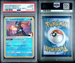 2023 Pokemon Play! Series 3 Radiant Greninja #046 PSA 10 - Image 5
