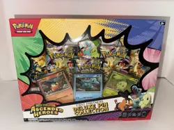 Pokemon Ascended Heroes Deluxe Pin Collection Box New Sealed In Hand Ships Fast - Image 1