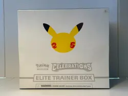 Pokemon Celebrations 25th Anniversary Elite Trainer Box ETB Factory Sealed - Image 1