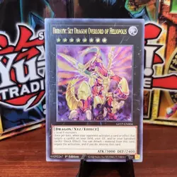 Yu-Gi-Oh! Hieratic Sky Dragon Overlord of Heliopolis 1st Ed GFTP-EN004 UltraRare - Image 1