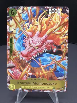 • Kouzuki Momonosuke • P-064 Event Pack Vol 4 Foil One Piece TCG NM - Image 1