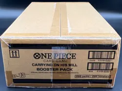 One Piece OP-13 Carrying On His Will English 12 Booster Box Case Factory Sealed - Image 4
