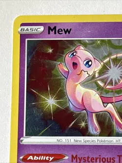 Mew # 011/025 Holo Rare 2021 Pokemon Celebrations 25th Anniversary Card - Image 2