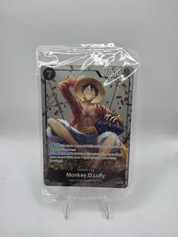 P-075 Monkey.D.Luffy Promo Card TS-02 Tin Set 02 ENGLISH SEALED - Image 1