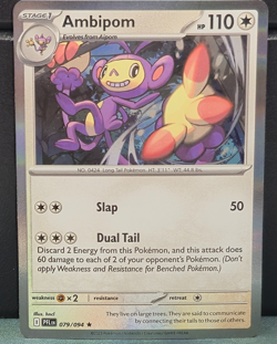 Ambipom 079/094 HOLO RARE Pokemon Phantasmal Flames Near Mint Card Game TCG NM - Image 1