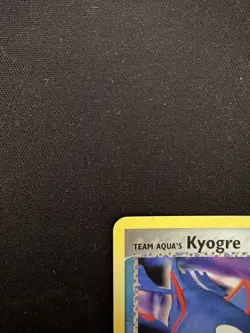 Team Aqua’s Kyogre 3/95 Pokemon Card TCG Team Magma Vs Team Aqua Regular Rare - Image 3