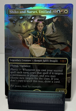 Player Built MTG Commander Deck - 110 Cards- w/Box - Shiko&Narset, Unified New - Image 2