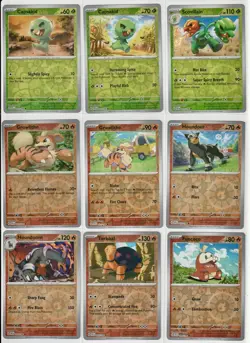 Pokemon Scarlet & Violet Base - 209 Card Lot - Holo & Reverse Holo No Duplicates - Image 5