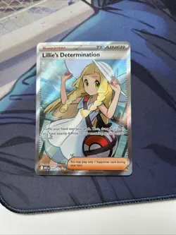 Pokemon Card TCG Lillie's Determination 169/132 Ultra Rare Mega Evolution NM - Image 2