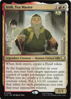 Iroh, Tea Master R Avatar: The Last Airbender 228 NM MTG - Image 1