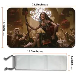 GISA, GLORIOUS RESURRECTOR Board Game MTG Playmat Mousepad Playmat of MTG TCG - Image 4