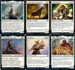 MTG Commander EDH Deck Light-Paws,Emperor's Voice 100 Cards Custom Deck Auras NM - Image 1