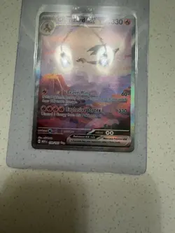 Charizard ex 199/165 SIR Pokemon 151 Special Illustration Rare Full Art NM - Image 2