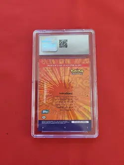 GEM MINT Pokemon: Pikachu #2 Pop Up Topps 2000 TV Animation Series 3 - CGC POP 8 - Image 2