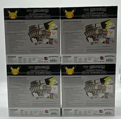 Lot (4) Pokemon Celebrations Pokemon Center Elite Trainer Box Exclusive Sealed - Image 4