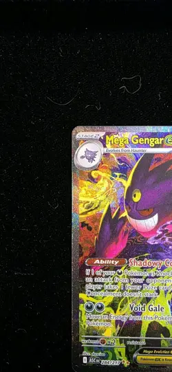 Pokemon TCG Mega Gengar Ex 284/217 Special Illustration Rare SIR Ascended Heroes - Image 2