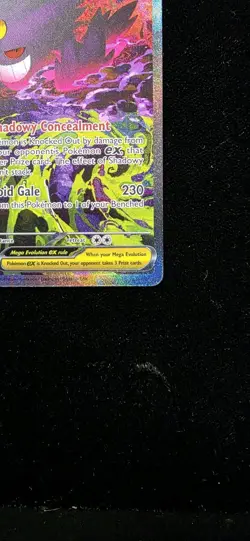 Pokemon TCG Mega Gengar Ex 284/217 Special Illustration Rare SIR Ascended Heroes - Image 4