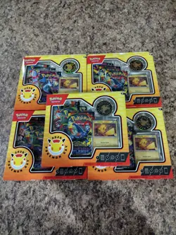 Lot Of 5 - Pokemon Day 2026 Collection 30th Anniversary Promo W/ Coin - IN HAND - Image 1