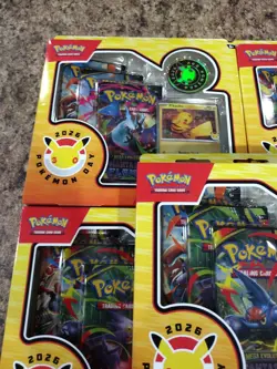 Lot Of 5 - Pokemon Day 2026 Collection 30th Anniversary Promo W/ Coin - IN HAND - Image 5