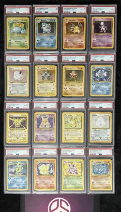 2000 Complete Pokemon Holo Base Set Italian 16 TCG Lot. PSA 9 Venusaur Charizard - Image 1